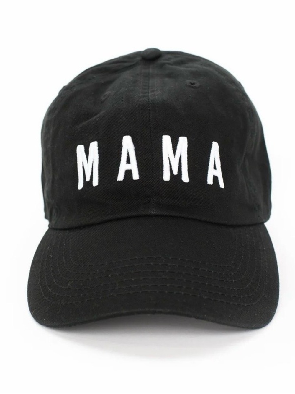 🖤🤍 Rey to Z Black "MAMA" Embroidered Baseball Cap, like new